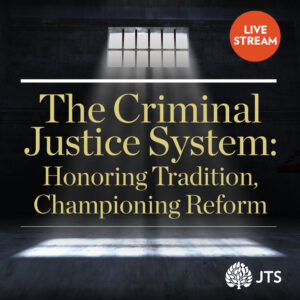 Manhattan District Attorney Cyrus R. Vance, Jr. to Discuss Criminal Justice Reform at JTS