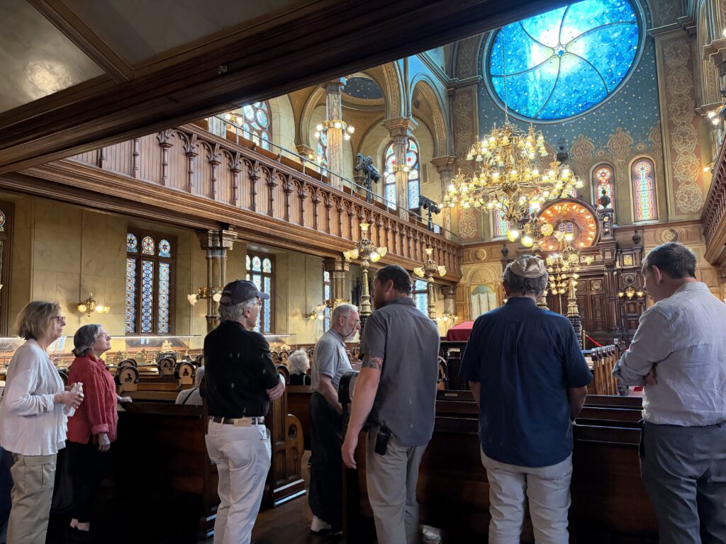 Text and the City visits the Elderidge Street Synagogue