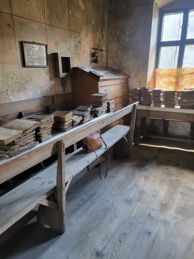 Inside Bikur Cholim Synagogue