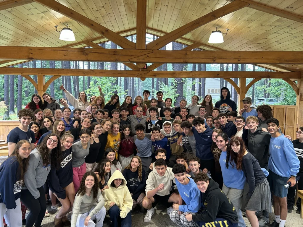 Filled room at Camp Ramah New England